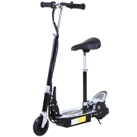 HOMCOM Monopattino Elettrico 81.5cm × 38cm × 94cm Nero