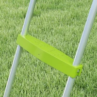 AIYAPLAY Freestanding Kids Slide with Climbing Ladder, Outdoor Playground Equipment for Ages 3-8 Years, Green(m-9)