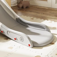 AIYAPLAY Kids Slide for Bed, Sofa, with Extended Length, Easy to assemble and Store, Grey(m-8)