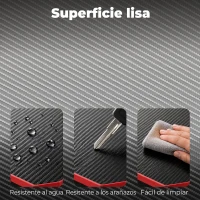 HOMCOM Escritorio Esquinero con Enchufes en Forma de L 128x128 cm con Soporte para Monitor Gancho y Portavasos Negro(m-7)