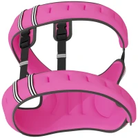 HOMCOM Vestă cu Greutăți 8kg Respirabilă cu Buzunar și Bretele, din Țesătură Oxford, 40x35 cm, Roz(m-1)