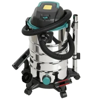 HOMCOM Aspirator 3 în 1 de 1400W, Lichide, Solide și Suflator, Capacitate 30L, Filtru Triplu și Accesorii(m-10)
