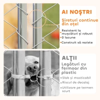 PawHut cușcă țarc gard(m-8)
