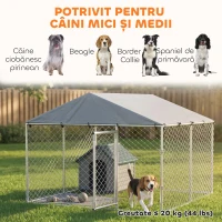 PawHut cușcă țarc gard(m-4)