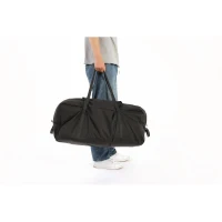 Tente de toit gonflable pour voiture/SUV, place pour 2 adultes + 1 enfant, 220x145x140 cm, Noir+Crème(m-6)