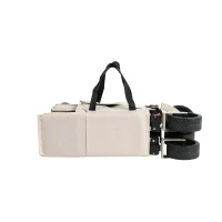 Chariot pliable, pour camping, courses, 77x48x45 cm, Beige(m-7)
