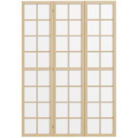 HOMCOM Paravent pliable, écran d'intimité autoportant pour salon, chambre, bureau, 120 x 170 cm