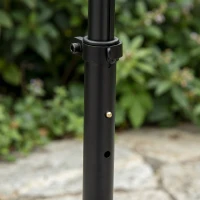 HOMCOM Trotinetă Electrică Pliabilă pentru Copii 6+ Ani, cu Înălțime Reglabilă, 71x36.5x75-80 cm, Negru și Roșu(m-9)