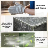 Outsunny Metalen Tuinschuur, Verzinkt Staal, Afsluitbare Deur, Eenvoudige Montage, 142 x 184 x 165/181 cm, Grijs(m-7)