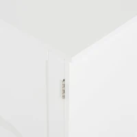 HOMCOM Mueble bajo Lavabo, Mueble de Baño con 2 Puertas y Estante Ajustable, Armario de Baño para Lavabo con o sin Pedestal, Estilo Moderno, 60x30x60 cm Blanco(m-9)