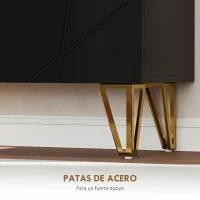 HOMCOM Zapatero de Entrada Recibidor con Estantes Ajustables Cierre Suave para 15-20 Pares de Zapatos 72x31,5x95 cm Negro(m-7)