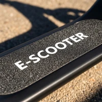 HOMCOM 120W Electric Scooter, E-Scooter, Adjustable Height, Rear Brake, for Ages 6+, Black(m-9)