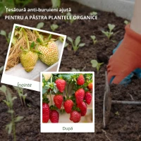 Outsunny 2 x 25 m Bariere Impotriva Buruienilor, Tesatura pentru Peisaj, pentru Controlul Buruienilor in Sere si Gradini, Robusta si Usor de Montat(m-6)