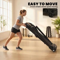 HOMCOM Treadmill Electric Motorised Running Machine w/ LED Display(m-7)