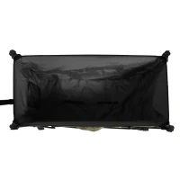 Carrito de playa plegable, 109x53x83 cm, Verde militar(m-8)