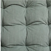 Cadeira de baloiço para exterior com almofada de conforto, para sala de estar, quarto, sala de leitura, 75x116x82 cm, Verde claro(m-12)