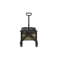 Carrito plegable, para camping, compras, 77x48x45 cm, Verde militar(m-6)