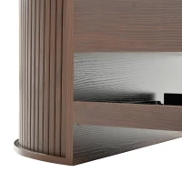 Lift-Top Coffee Table with Wooden Sides and Extendable Lower Shelf, Height-Adjustable Center Table with Ample Storage, 110L x 55.5W x 40H cm, Wood(m-7)