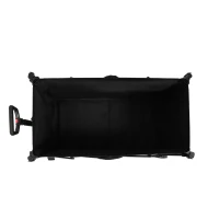 Carrito de playa plegable, 109x53x83 cm, Negro(m-6)