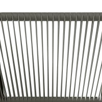 Outsunny 3-Delig Outdoor Meubelset, 1 Tafel, 2 Stoelen, Rotan Vlecht, Stalen Frame, Koffietafel Met Glazen Blad, Donkergrijs(m-15)