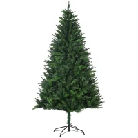 Homcom Brad Artificial Craciun – 180 cm cu 786 Ramuri & Suport Stabil(m-1)
