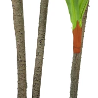 HOMCOM 150cm Lifelike Fake Tree, Artificial Dracaena Tree with Bendable Trunks, Green(m-12)