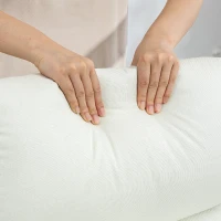 HOMCOM Poltrona Reclinabile 145° max in Tessuto Effetto Lino, Schiuma, Acciaio e Legno, 73x86x100 cm, Bianco Crema(m-8)
