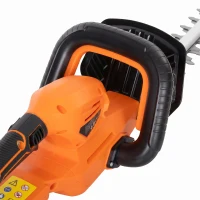 Outsunny 20" Cordless Hedge Trimmer, 18V Electric Hedge Cutter with 51cm Dual Action Blade, 2000mAh Battery and Charger(m-11)