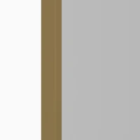 HOMCOM Modern Rectangular Wall Mirror with Storage Shelf, 70 x 50 cm, Gold Tone(m-10)