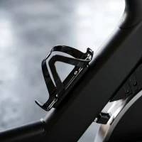 SPORTNOW Vélo d'Appartement Silencieux avec Résistance Réglable, APP Connectez via Bluetooth, Écran LCD, 111,5x52,5x114,5cm, Noir(m-12)