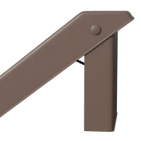 PawHut Escalier pour Chien Pliant à 3 Marches Antidérapantes Escalier pour Animaux en Plastique 53 x 30,5 x 36,5 cm Marron(m-11)