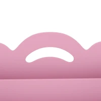 AIYAPLAY Meuble rangement enfant 3 à 8 ans, rangement jouets enfant modulaire avec porte-magazines à 4 étagères, rose(m-15)