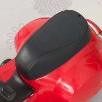 HOMCOM Elektrische motorfiets kindermotorfiets elektrisch voertuig 3 t/m 6 jaar rood(m-9)