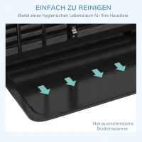 PawHut Halter voor dumbbells, kettlebells, weight plates, 3 niveaus, verstelbaar, staal, 131 x 75 x 80 cm, zwart(m-7)