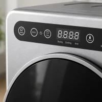 HOMCOM 5 kg Compact 40-60℃  Tumble Dryer - Silver Tone(m-12)