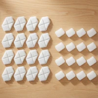 PawHut 16 pcs Filtre Fontaine Eau Chat, Distributeur d'Eau filtrante pour Chat et Chien, Triple Système de Filtration, Blanc(m-2)