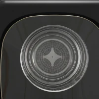 HOMCOM Condensdroger met warmtepomptechnologie, tafelmodel, maandelijkse betaling(m-10)