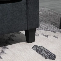 HOMCOM Keukenkast, keukenbuffet met lade, multifunctionele kast met 2 open niveaus, 2 kasten, vitrinekast met anti-kantelbeveiliging, voor woonkamer, wit, 100 x 40 x 180 cm(m-7)