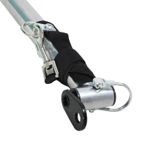 PawHut 2 in 1 hondenaanhanger fietskar jogger vlag windgordijn voor honden 4 kleuren(m-9)