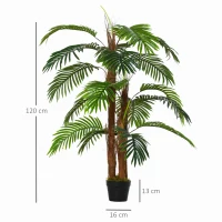 Outsunny kunstpalm 120 cm(m-3)