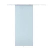 HOMCOM glazen schuifdeur schuifdeur glazen deur kantoor met zonder stroken 775/900/1025 x 2050 mm(m-8)