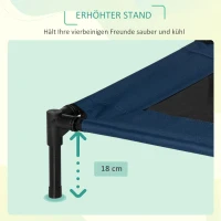 PawHut Hondenbed Hondenligstoel Outdoor Kattenbed Huisdierbed 600D Oxford Stof(m-4)