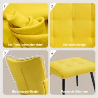 HOMCOM Vloerlamp, driehoekig ontwerp, 3 planken, stoffen lampenkap, 50x37x159 cm, Zwart+Wit(m-5)