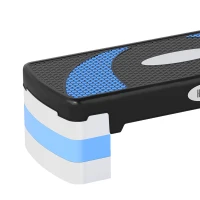 HOMCOM Stepper Aerobic Stepper in hoogte verstelbaar 10-20 cm voor thuis tot 150 kg(m-11)