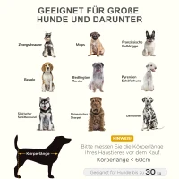 PawHut Hondenmand slaapplaats hondenbed hondenbank huisdierenmand kattenmand bruin(m-4)