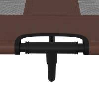 PawHut Hondenmand slaapplaats hondenbed hondenbank huisdierenmand kattenmand bruin(m-11)