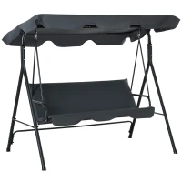 Outsunny Hollywood-schommelstoel 172 x 110 x 153 cm(m-1)