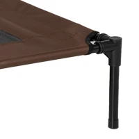 PawHut Hondenbed hondenligbed slaapplaats hondenbank hondenmand dierenbed 122 x 92 x 23 cm(m-11)