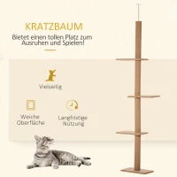 PawHut krabpaal 43cm x 27cm x 228cm(m-4)