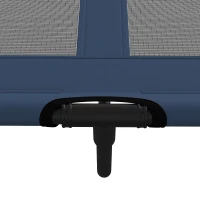 PawHut Hondenbed Metaal Oxford Stof Donkerblauw + Zwart(m-13)